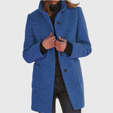 NOSTRA Ljubljana | Megan - Klasični Kaput u Sivoj