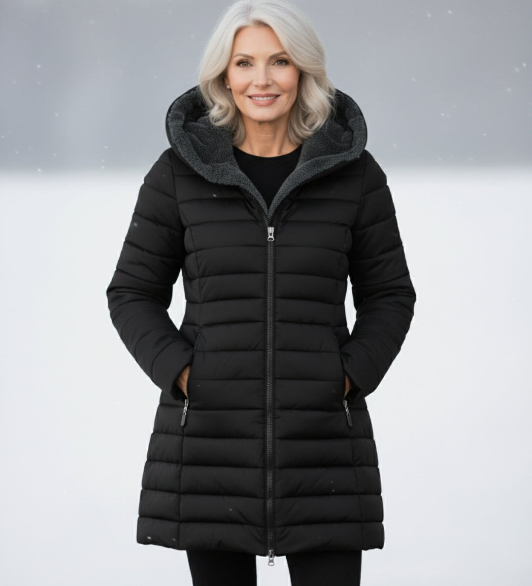 NOSTRA Ljubljana | Alis - Fleece Obložena Pufferska Jakna