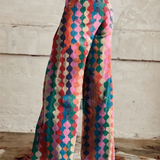 NOSTRA Ljubljana | Amélie™ - Elegantne Bohemian Hlače