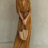 NOSTRA Ljubljana | Aurelia - Haljina od Suede s Remenom