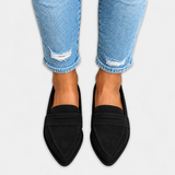 NOSTRA Ljubljana | Zusjes Mode - Suede Loafers s mat završetkom