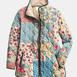 NOSTRA Ljubljana | DELACROIX - Uložena Jakna Patchwork Cvjetova Chloé