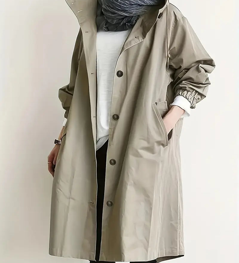 NOSTRA Ljubljana | Amara - Oversized Trenchcoat u Sivoj