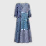 NOSTRA Ljubljana | Vreni™ - Boho haljina u retro patchwork stilu