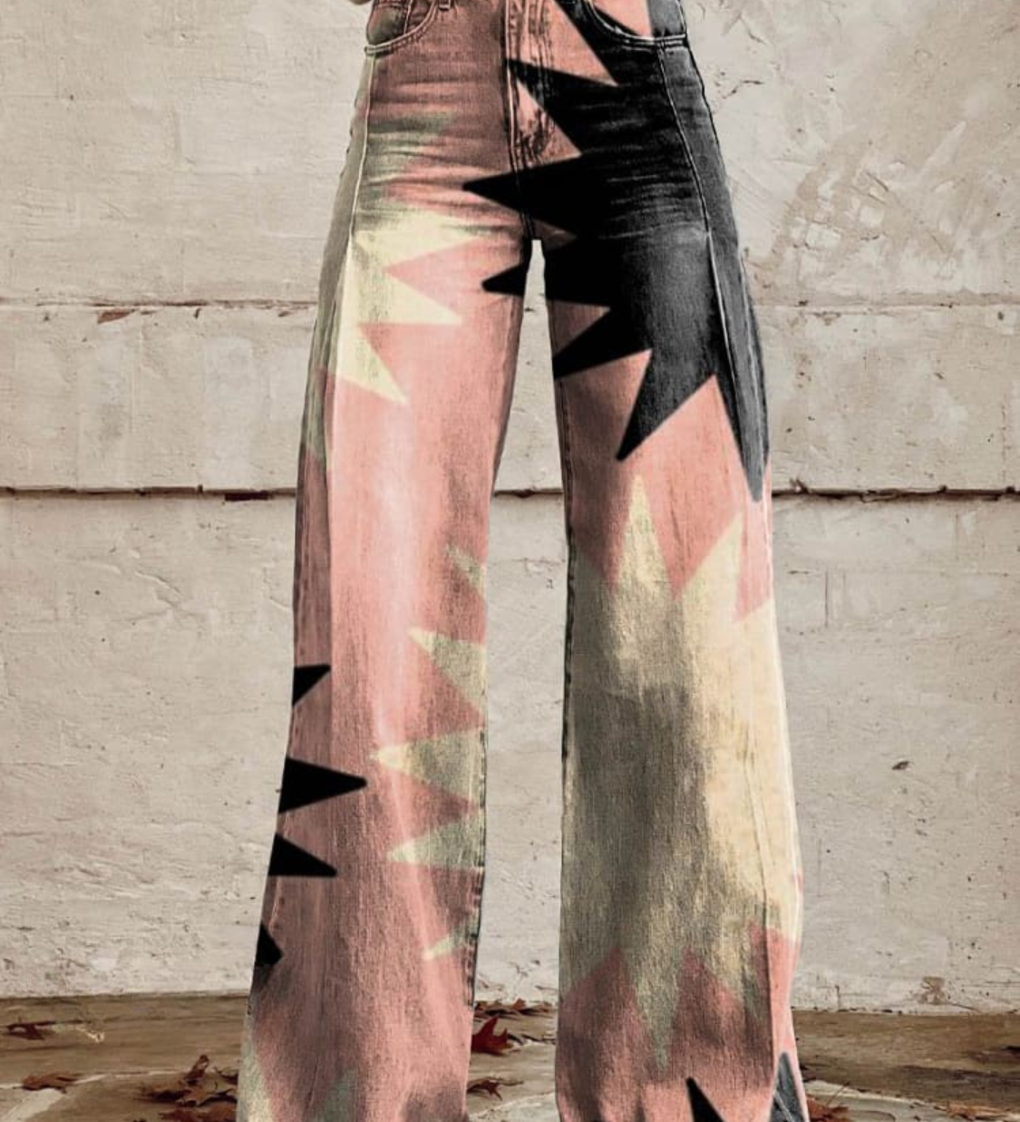 NOSTRA Ljubljana | Élodie™ - Elegantne Boho Hlače