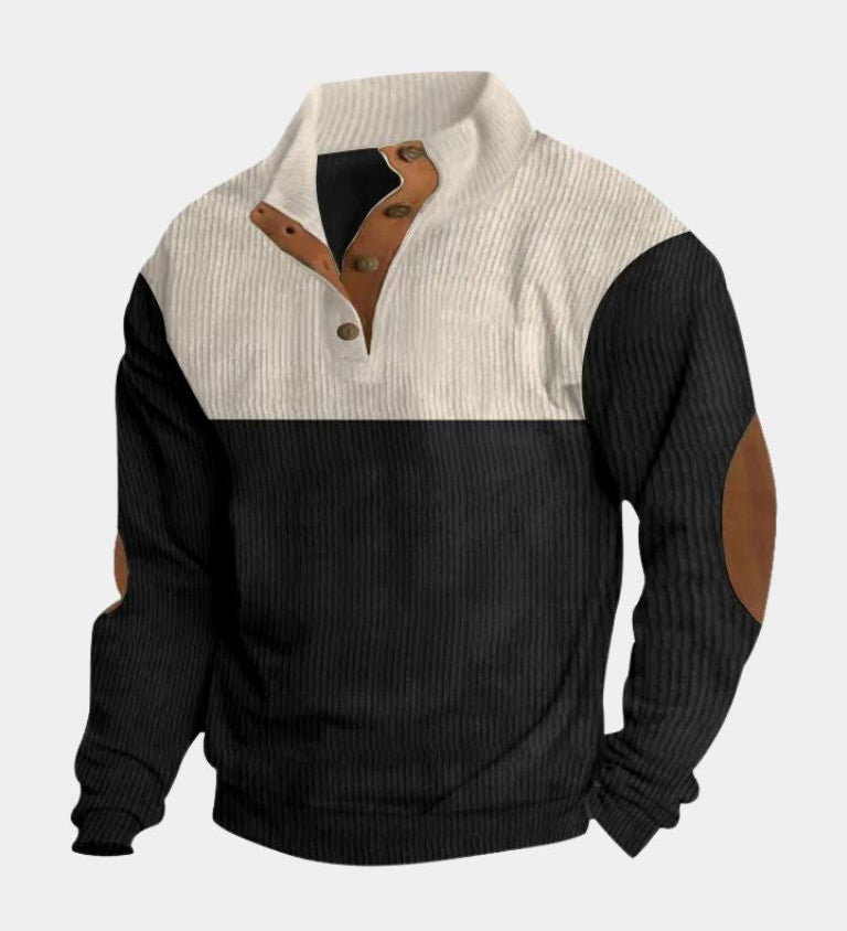 NOSTRA Ljubljana | Visoki Ovratnik Od Kordura Retro Pulover