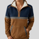 NOSTRA Ljubljana | Neeltje - Topli Polu-Zipper Pulover