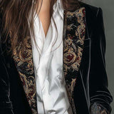 NOSTRA Ljubljana | Oktavija - Blazer s Baroknim Detaljima