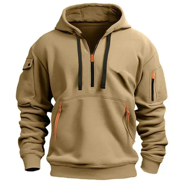 NOSTRA Ljubljana | Siječ - Stylish Hoodie u Sivoj