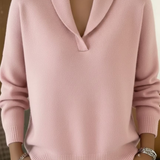NOSTRA Ljubljana | Elise™ - Bluza s V-izrezom