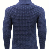 NOSTRA Ljubljana | Laluna® - Pleteni Pulover u Navy