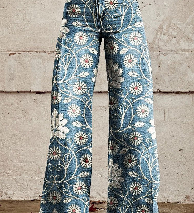 NOSTRA Ljubljana | Margherita™ - Boho Chic Hlače