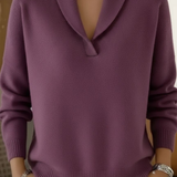 NOSTRA Ljubljana | Elise™ - Bluza s V-izrezom