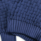 NOSTRA Ljubljana | Laluna® - Pleteni Pulover u Navy