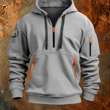 NOSTRA Ljubljana | Siječ - Stylish Hoodie u Sivoj