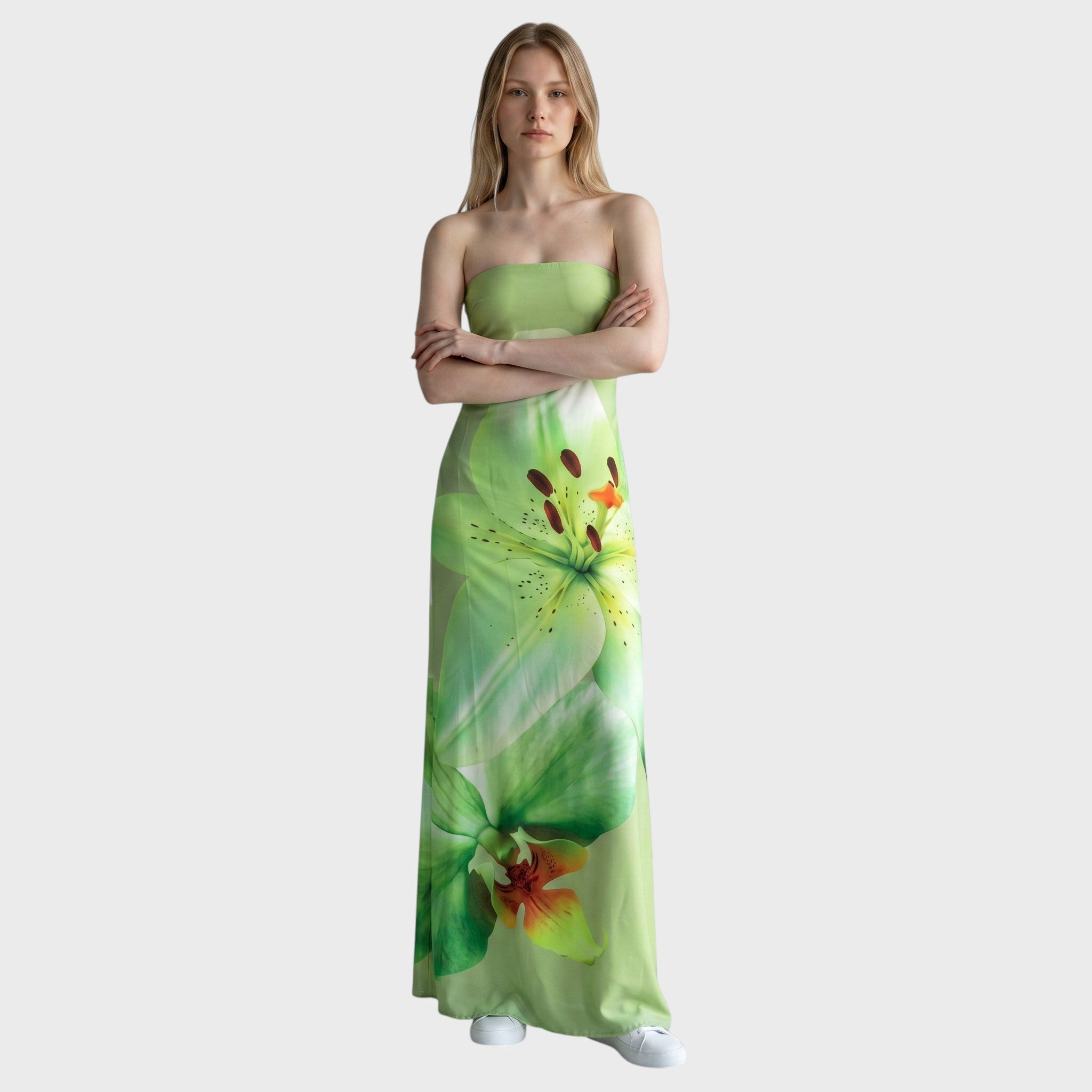 NOSTRA Ljubljana | Ζεφυρά - Elegantno Maxi Haljina