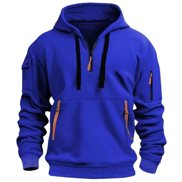 NOSTRA Ljubljana | Siječ - Stylish Hoodie u Sivoj