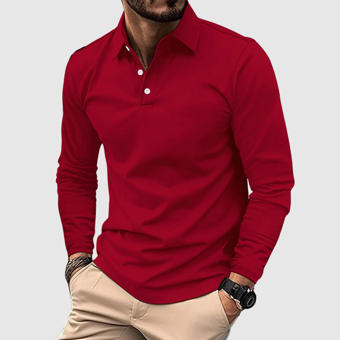 NOSTRA Ljubljana | Laluna® - Udobna Premium Poloshirt u Navy