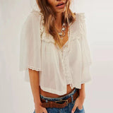 NOSTRA Ljubljana | Marais Ruffle Bluza