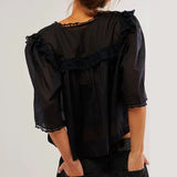 NOSTRA Ljubljana | Marais Ruffle Bluza