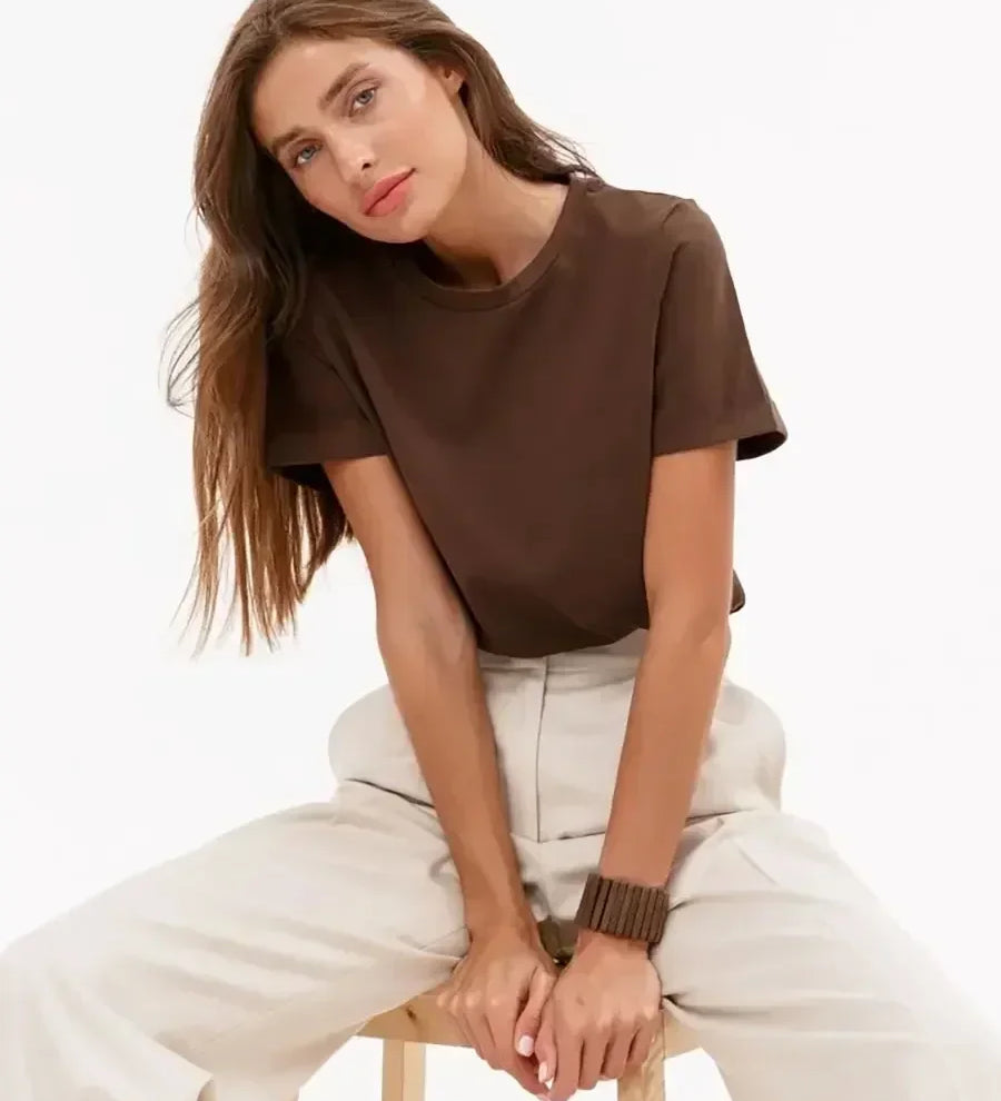 NOSTRA Ljubljana | Elise Svakodnevna 100% Pamuk T-shirt