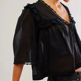NOSTRA Ljubljana | Marais Ruffle Bluza