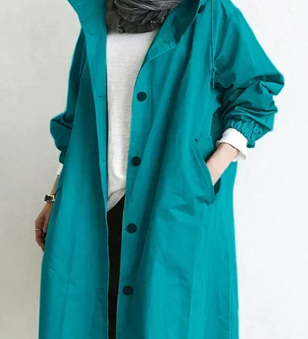 NOSTRA Ljubljana | Amara - Oversized Trenchcoat u Sivoj
