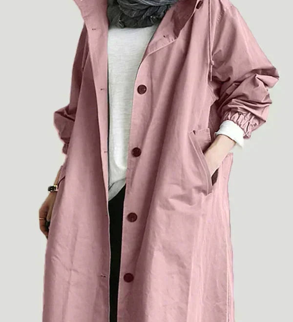NOSTRA Ljubljana | Amara - Oversized Trenchcoat u Sivoj