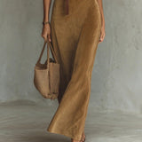 NOSTRA Ljubljana | Aurelia - Haljina od Suede s Remenom