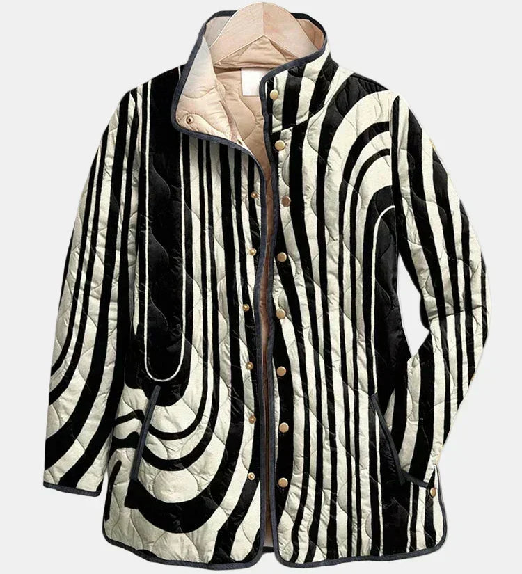 NOSTRA Ljubljana | DELACROIX - Grafički Džemper Zebra Sylvie