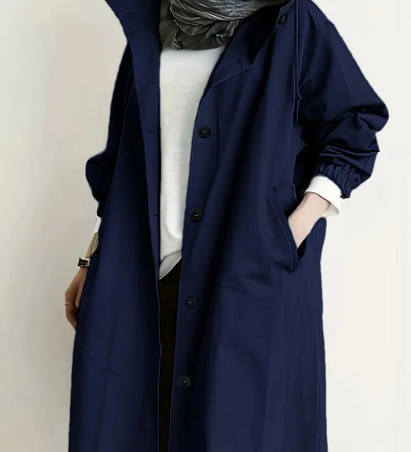 NOSTRA Ljubljana | Amara - Oversized Trenchcoat u Sivoj
