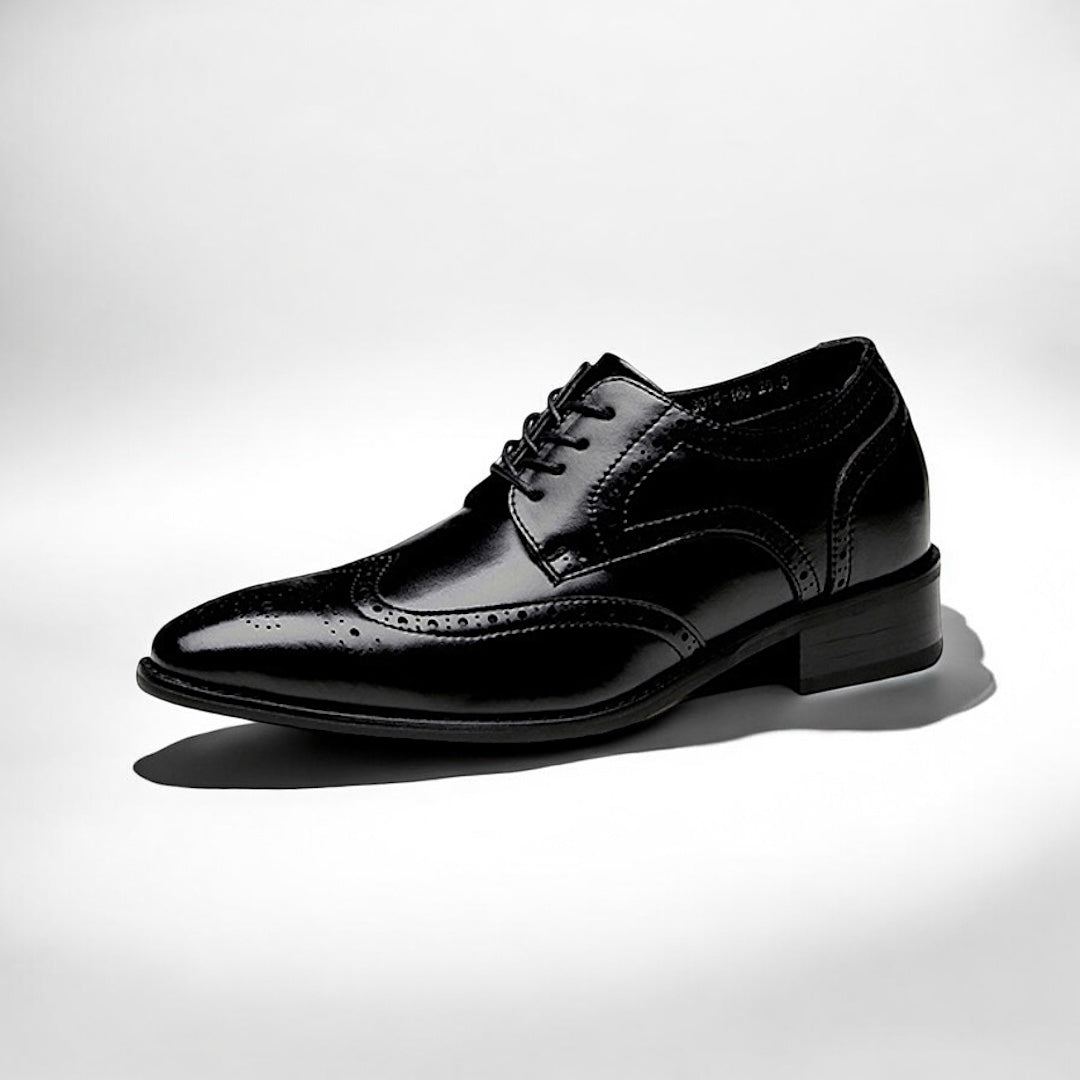 NOSTRA Ljubljana | Σαντορίνη - Elegantna Muška Cipele s Povišenom Petom 6CM