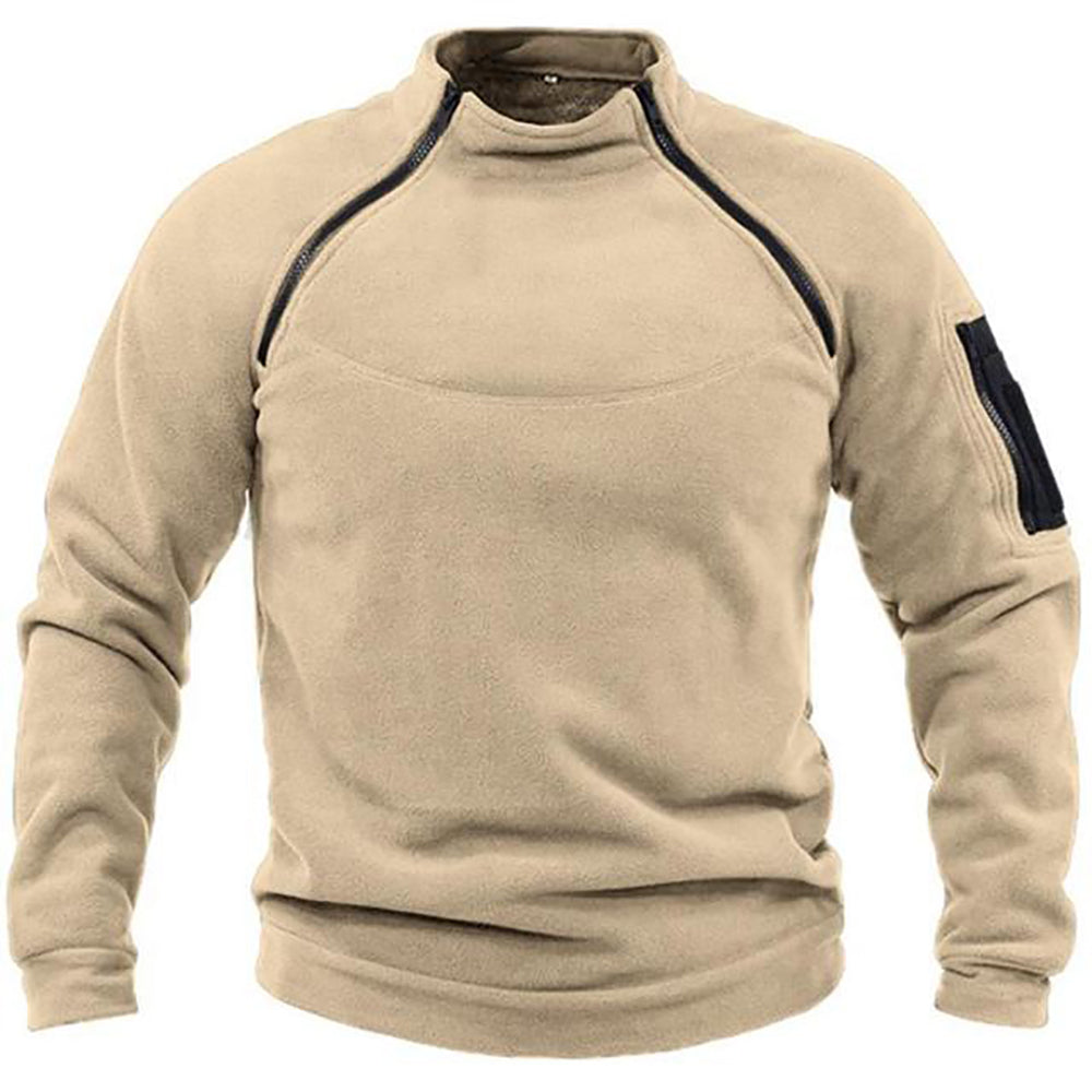 NOSTRA Ljubljana | Carter - Udobna Topla Regularna Fleece Pulover