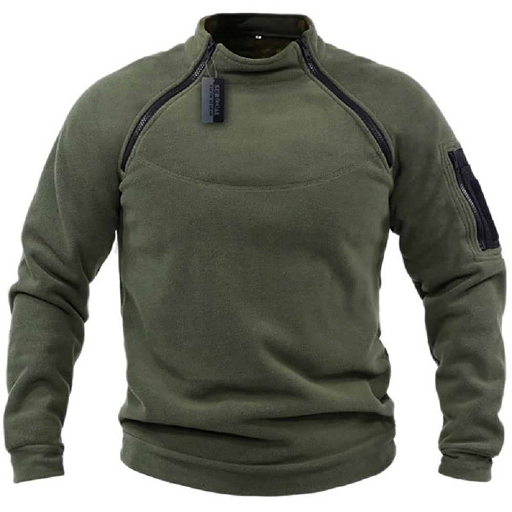 NOSTRA Ljubljana | Carter - Udobna Topla Regularna Fleece Pulover