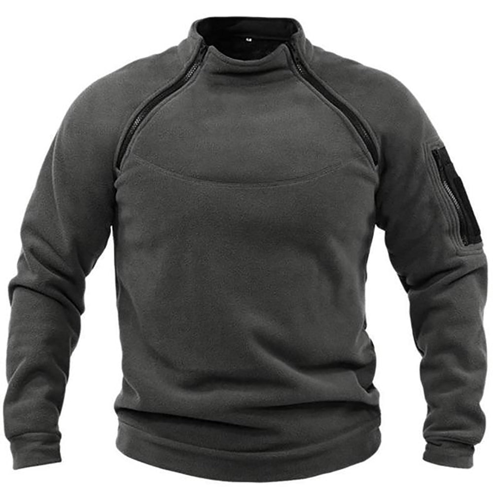 NOSTRA Ljubljana | Carter - Udobna Topla Regularna Fleece Pulover