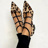 NOSTRA Ljubljana | Franka - Cipele s potpeticom i leopard uzorkom