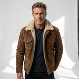 NOSTRA Ljubljana | Sherpa Jakna od Suede u Smešnoj Boji
