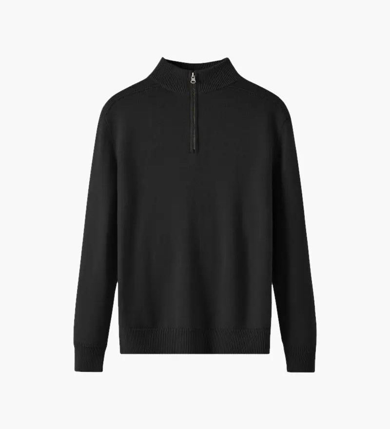 NOSTRA Ljubljana | 100% merino vuna, zatvarač - Pulover u sivoj boji