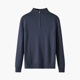 NOSTRA Ljubljana | 100% merino vuna, zatvarač - Pulover u sivoj boji
