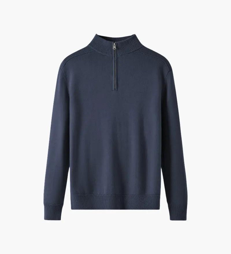 NOSTRA Ljubljana | 100% merino vuna, zatvarač - Pulover u sivoj boji