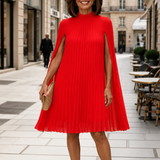 NOSTRA Ljubljana | Paulette - Elegantna Haljina s Kapa Rukavima