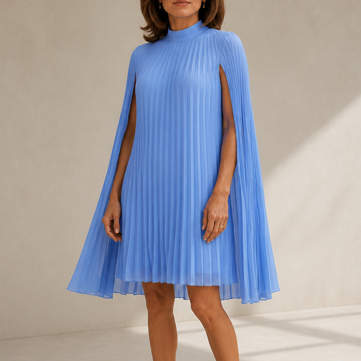 NOSTRA Ljubljana | Paulette - Elegantna Haljina s Kapa Rukavima