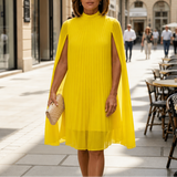 NOSTRA Ljubljana | Paulette - Elegantna Haljina s Kapa Rukavima